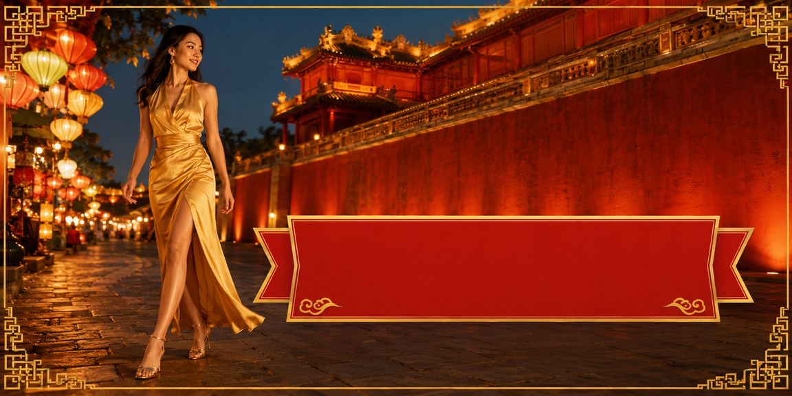 Không khí đêm chợ Huế – người dùng đặt cược thể thao trực tuyến trên điện thoại